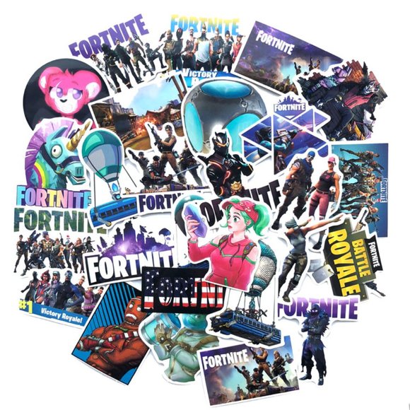 Fortnite/Epic Games Stickers (102pc) - Picture 1 of 6